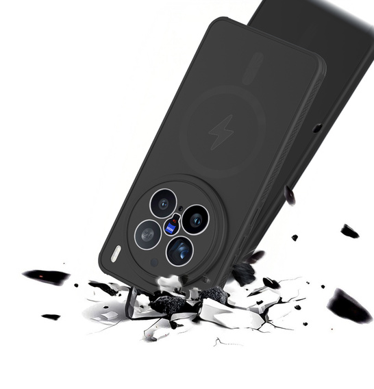 Pouzdro pro Vivo X200 Pro 5G, MagSafe, stříbrné,