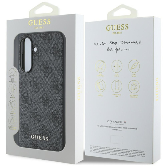 Pouzdro Guess 4G Metal Gold Logo pro Samsung Galaxy A56