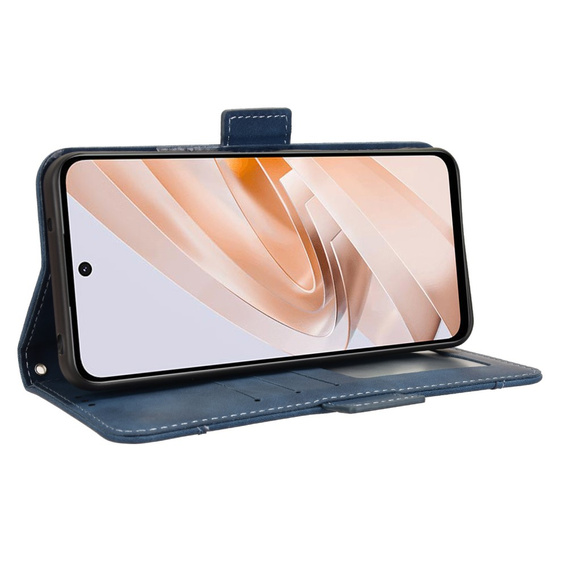 Klopové pouzdro pro Xiaomi Redmi 13, Card Slot, námořnicky modré