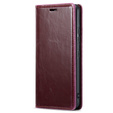 Klopové pouzdro pro Samsung Galaxy A54, ERBORD Waxy Wallet, červené
