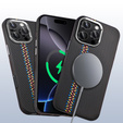 Pouzdro pro iPhone 16 Pro Max, Carbon Fiber MagSafe, černé