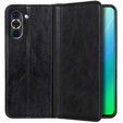 Flipové pouzdro pro Huawei Nova 10 Pro 4G, Split Leather, černé