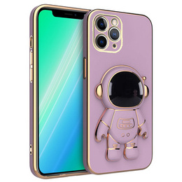 Pouzdro pro iPhone 13 Pro, Astronaut, fialové