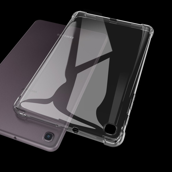 Pouzdro pro Samsung Galaxy Tab A7 Lite, silikonové, průhledné