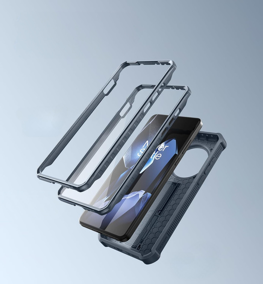 Pancéřové pouzdro pro OnePlus 13, Dexnor Full Body (Two Frames), modré