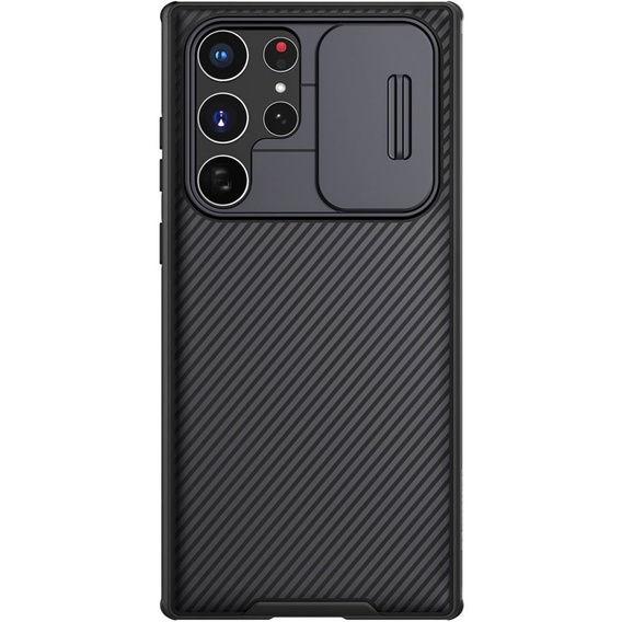 Pouzdro pro Samsung Galaxy S22 Ultra, obrněné Nillkin, CamShield Pro, černé