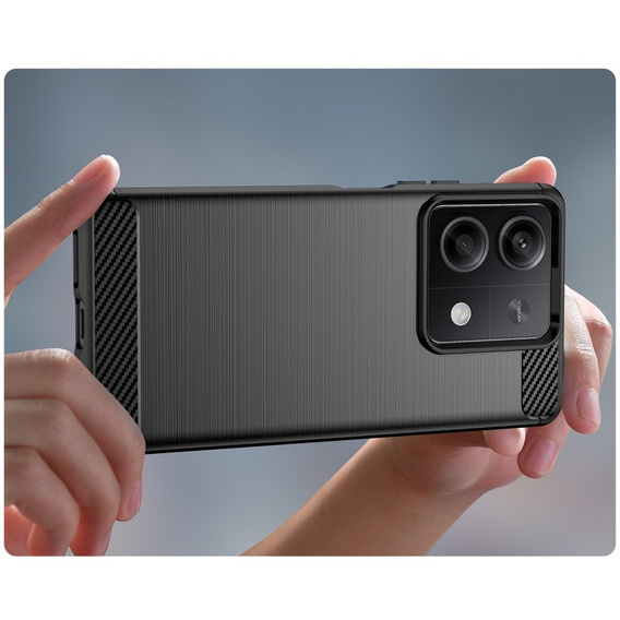 Pouzdro pro Xiaomi Redmi Note 13 5G, Carbon, černé