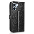 Klopové pouzdro pro Oppo Reno 14F, Wallet Rhombus, černé