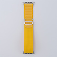 Nylonový řemínek pro Apple Watch 1/2/3/4/5/6/7/8/SE/ULTRA 42/44/45/49 mm, žlutý 