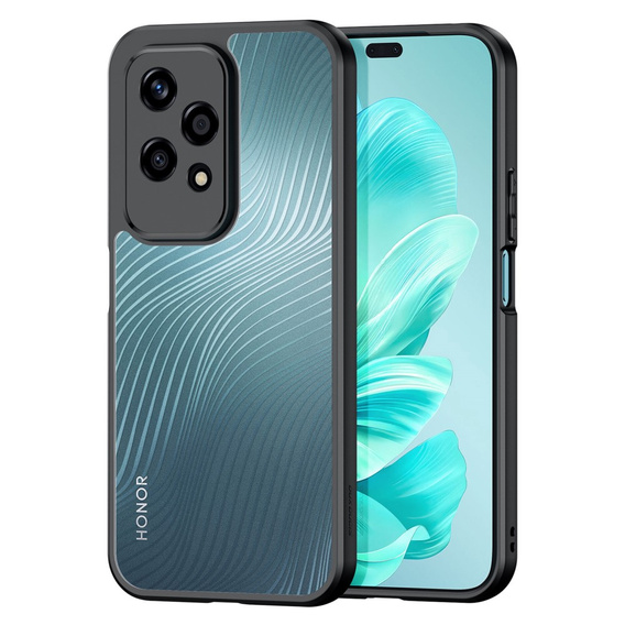 Pouzdro DuxDucis pro Honor 200 Lite, Aimo case, transparentní / černé