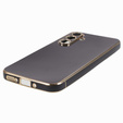 Pouzdro pro Samsung Galaxy A25 5G, Glamour CamShield, černé + 9H sklo