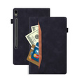 Pouzdro pro Samsung Galaxy Tab S10 FE+ Plus, Classic, s prostorem pro stylus, černé