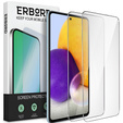 2x tvrzené sklo pro Samsung Galaxy A72, ERBORD 9H Hard Glass na displeji