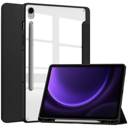 Pouzdro pro Samsung Galaxy Tab S9 FE / S10 FE, Smartcase Hybrid, se slotem na stylus, černé