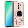 Pouzdro pro Xiaomi Redmi Note 8 Pro, Astronaut, růžové rose gold