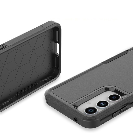 Pancéřované pouzdro pro Samsung Galaxy A55 5G, Dual Shockproof, černé