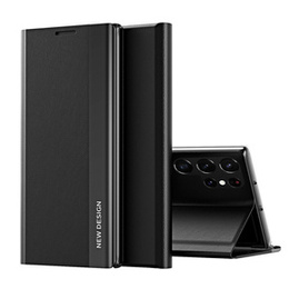 Klopové pouzdro pro Samsung Galaxy S22 Ultra 5G, Side Magnetic, černé