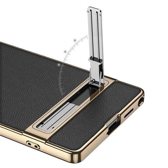 Pouzdro Electro Frame Leather s podstavcem pro Samsung Galaxy S26 Ultra