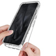 Pouzdro pro Google Pixel 8 Pro, Shockproof, s fólií, průhledné