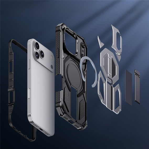 Ochranné pouzdro s podstavcem kompatibilní s MagSafe pro iPhone 17 Pro Max