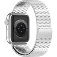 Ocelový náramek pro Apple Watch 1/2/3/4/5/6/7/8/SE/ULTRA 42/44/45/49 MM - stříbrný