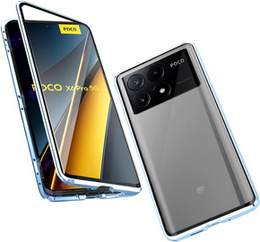 Pouzdro pro Xiaomi Poco F6 Pro, Frame Case, modré