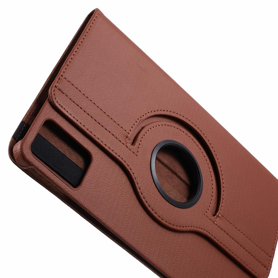 Pouzdro pro Lenovo Tab M11 TB330FU 10.95", otočné o 360°, hnědé