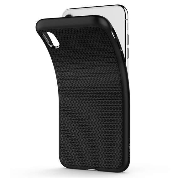 Pouzdro Spigen Liquid Air matte black pro Apple iPhone X / Xs