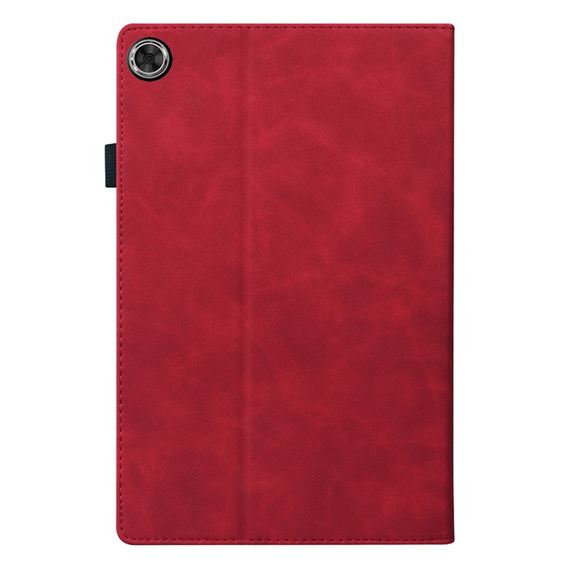 Pouzdro pro Samsung Galaxy Tab A9, Classic, s prostorem pro stylus, červené