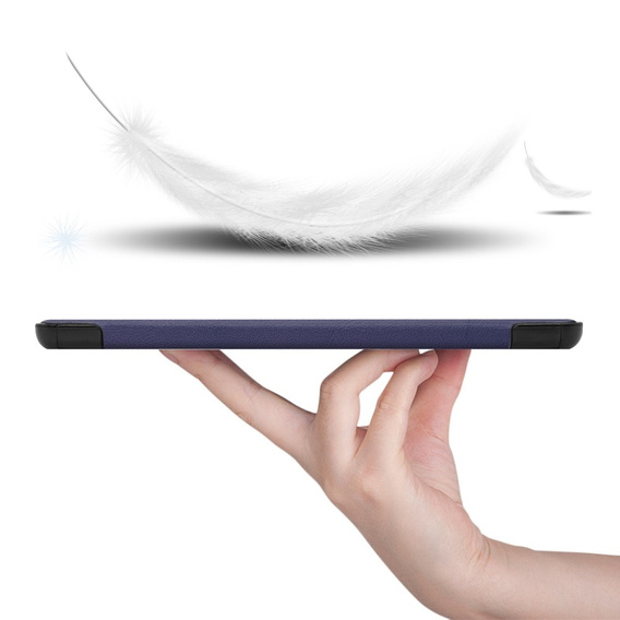 Pouzdro pro Samsung Galaxy Tab S9 FE, trojité, námořnicky modré