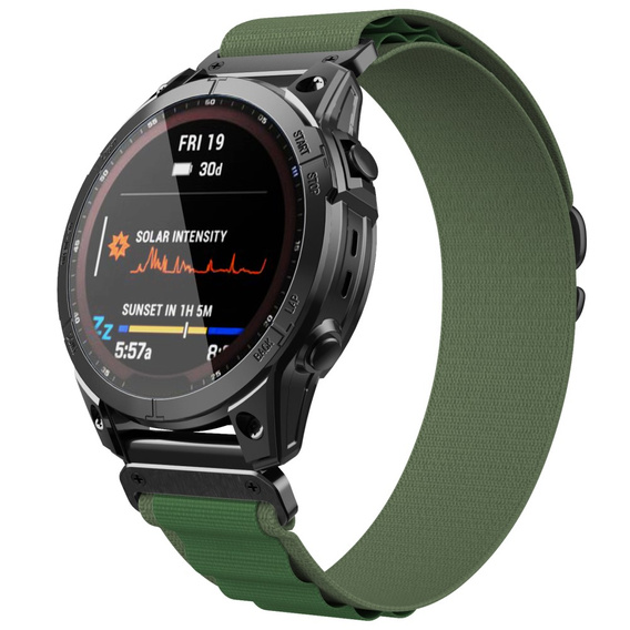 Nylonový řemínek Quickfit pro Garmin Fenix 5/6/6 PRO/7 Forerunner 965/955/945