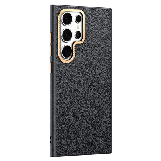 Kožené pouzdro pro Samsung Galaxy S25 Ultra, leather hybrid, černé