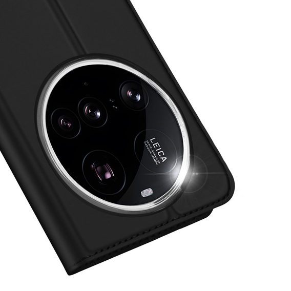 Pouzdro Dux Ducis pro Xiaomi 15 Ultra, Skinpro, černé