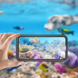 Vodotěsné pouzdro IP68 pro Samsung Galaxy A55 5G, Redpepper, černé
