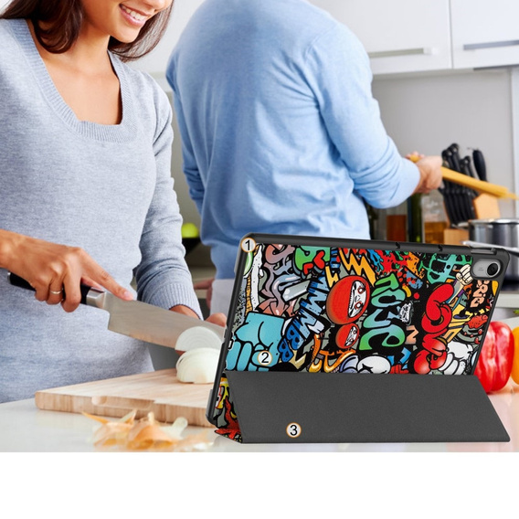 Pouzdro pro Huawei MatePad 11.5 2024, Smartcase, graffiti