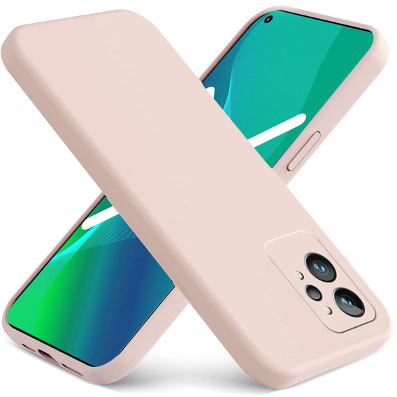 Pouzdro pro Realme GT2 Pro, Silicone Lite, růžové