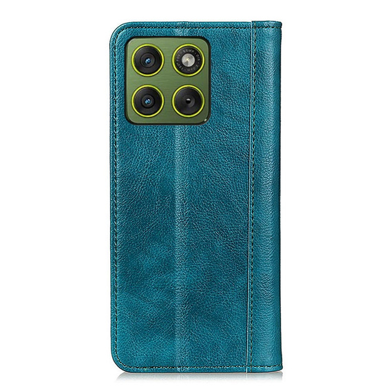 Pouzdro s klopou Split Leather pro Motorola Edge 70