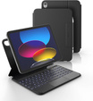 Pouzdro s klávesnicí pro iPad 11" 2025 A16 (11 gen.) / iPad 10.9" 2022 (10 gen.), Dexnor Magnetic Keyboard Touchpad, černé