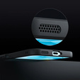Pouzdro pro Honor 200 Lite, Fusion Hybrid, pro MagSafe, černé