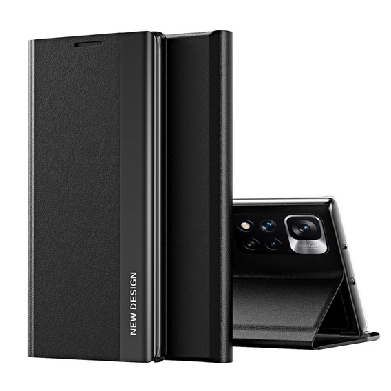 Klopové pouzdro pro Xiaomi Poco M4 Pro 5G / Redmi Note 11S 5G, Side Magnetic, černé