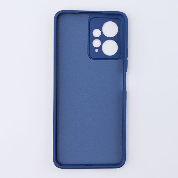 Pouzdro pro Xiaomi Redmi Note 12 4G, Silicone Lite, námořnicky modré