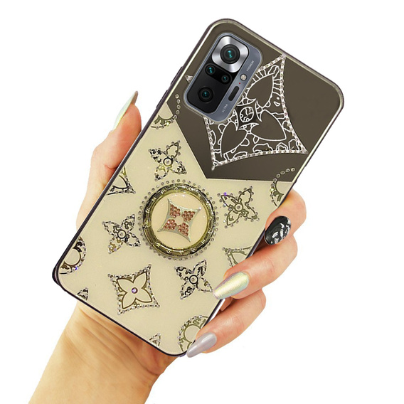 Fashion Pouzdro pro Xiaomi Redmi Note 10 Pro, růžové