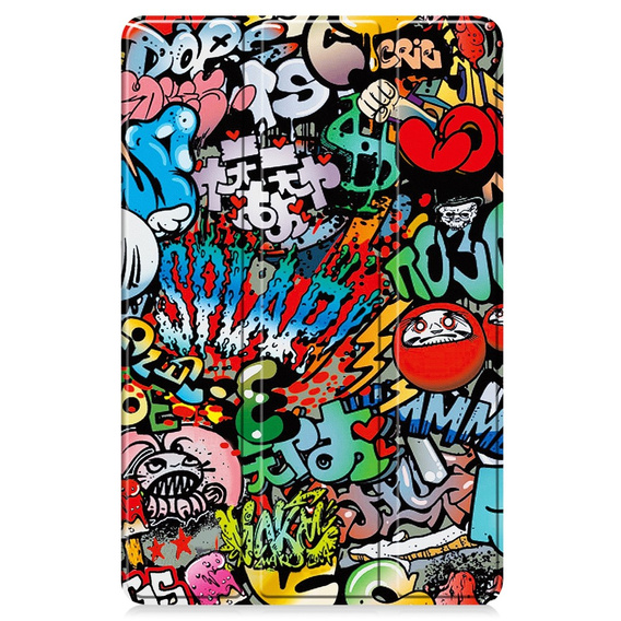 Pouzdro pro Lenovo Tab K11 Plus, Smartcase, graffiti