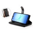 Flipové pouzdro Wallet Zipper Pocket pro Samsung Galaxy A17 5G, Wallet Zipper Pocket, černé