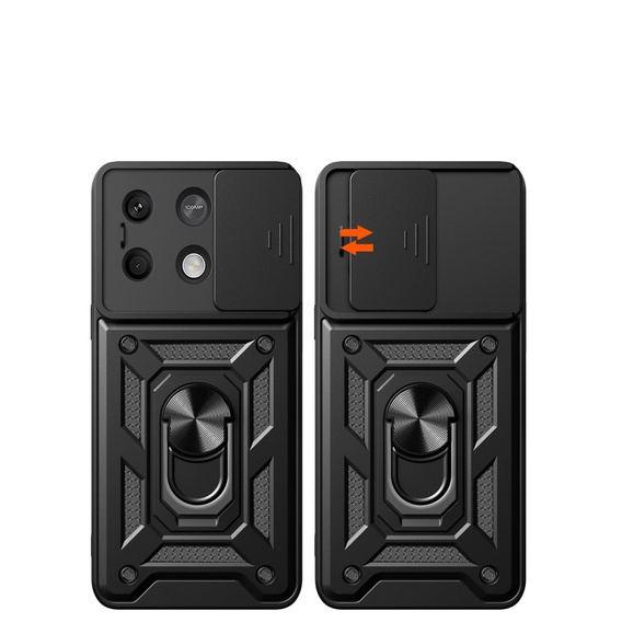 Pouzdro pro Xiaomi Redmi Note 13 5G, CamShield Slide, černé