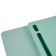 Pouzdro + klávesnice Samsung Galaxy Tab S7 T870/T875 / S8, Pen Slot, zelené