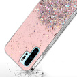 Pouzdro pro Huawei P30 Pro, Glittery, růžové