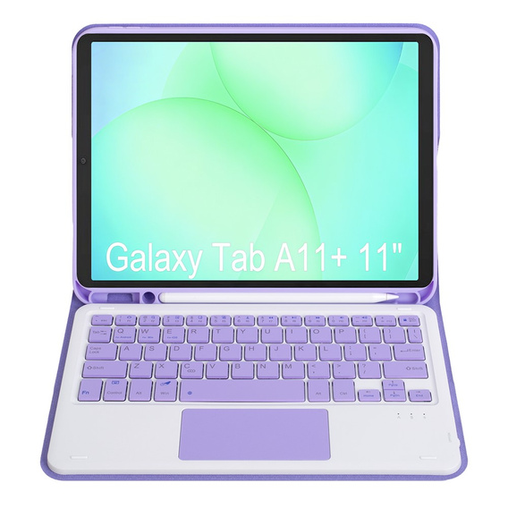 Pouzdro s Bluetooth klávesnicí a touchpadem pro Samsung Galaxy Tab A11+