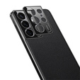 Pouzdro pro Samsung Galaxy S23 Ultra, Cowhide Leather, černé
