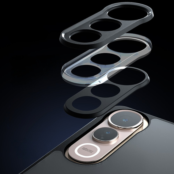 Pouzdro pro Vivo V50 Lite 4G / 5G, Fusion Hybrid, průhledné